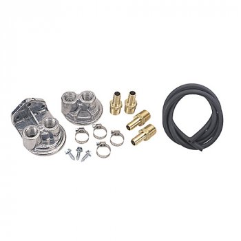 15718 DERALE Комплект переноса фильтра масла M 20 x 1.5mm Thread Size Allows for oil filter to be moved to a more convenient location