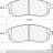 305.08152 StopTech Тормозные колодки Performance Nissan
