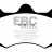 DP8042RP1 EBC Brakes Racing's RP-1™ Тормозные перед ASTON MARTIN Vanquish, Vanquish S; GINETTA F400, G60; HOLDEN HSV E, Y, Z; LOTUS Evora; MORGAN Aero 8; VAUXHALL VXR8