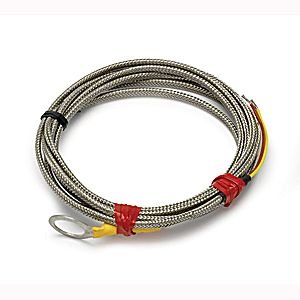 3/16" PROBE SPARK PLUG 6' WIRE AUTO METER #5248 Cylinder Head Temperature Spark Plug Probe