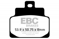 FA301 EBC BRAKES Organic тормозные колодки  APRILIA Habana, Leonardo, Mojito, Scarabeo, SR