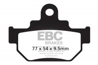 FA106/2TT EBC BRAKES Organic тормозные колодки  SUZUKI DR