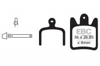 CFA469R EBC BRAKES Organic тормозные колодки MOTO V2