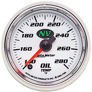 2-1/16" датчик температуры масла, 140- 280`F, FSE, NV AUTO METER #7356 Oil Temperature