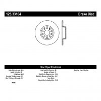 125.33104 Тормозные диски Premium AUDI зад