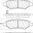 308.13370  StopTech Street Тормозные колодки Cadillac