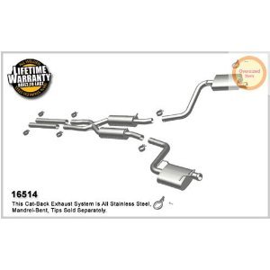 16514 Magnaflow Настроенный выпуск CATB Dodge Challenger 