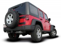 140459BC BORLA Выхлоп 2012-2016 Wrangler 3.6L (черная насадка)