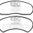 DP1527 EBC Brakes Ultimax2 Тормозные колодки перед  FORD Fairlane, Falcon; HOLDEN Monaro