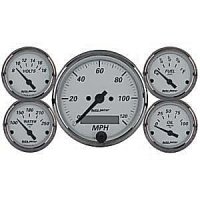 SILVER 5 PC. KIT BOX W/ELEC сподометр AUTO METER #1902