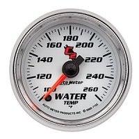2" датчик температура воды, 100-260`F FSE, C2 AUTO METER #7155