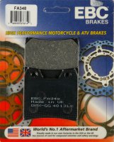 FA348 EBC BRAKES Organic тормозные колодки  YAMAHA FZ, XJ