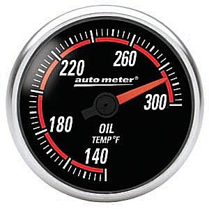 2" датчик температуры масла, 140-300`F, NEXUS AUTO METER #6456 Oil Temperature