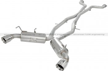 49-36107 Afe Power Выхлопная система Cat-Back Nissan 370Z 09-14 V6-3.7L 