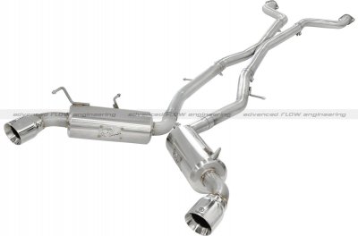 49-36107 Afe Power Выхлопная система Cat-Back Nissan 370Z 09-14 V6-3.7L 