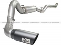 49-44033-B Afe Power Выхлопная система от Down-Pipe (DP-Back) 5.0" DP-Back GM Dsl Trk 07.5-10 V8-6.6L насадка черная