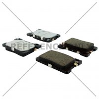 105.19760 Тормозные колодки Posi-Quiet Ceramic GENESIS зад.
