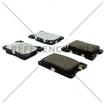 105.19760 Тормозные колодки Posi-Quiet Ceramic GENESIS зад. 