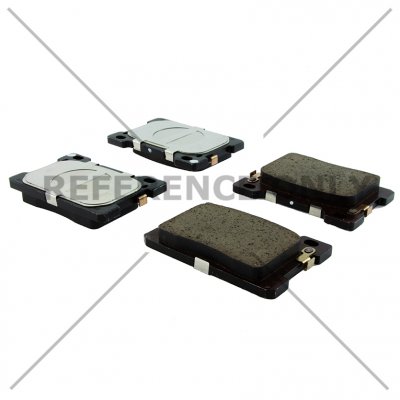 105.19760 Тормозные колодки Posi-Quiet Ceramic GENESIS зад. 
