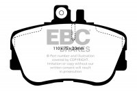 DP962 EBC Brakes Ultimax2 Тормозные колодки перед  MERCEDES-BENZ C