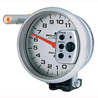 5" тахометр, 11,000 RPM, SINGLE RANGE, ULTRA-LITE AUTO METER #6858