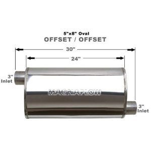 14261 Magnaflow Глушитель прямоточный 24" Body 