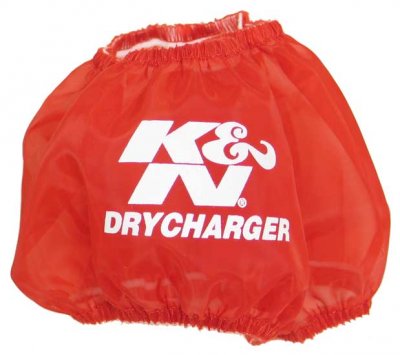 RF-1028DR K&amp;N Чехол фильтра DRYCHARGER для RF-1028, красный PreCharger ® - K&N PreCharger является специально разработанным фильтром для того чтобы продлить интервал обслуживания K&N фильтра, при использование в очень пыльных условиях.