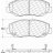 305.09142 StopTech Тормозные колодки Performance Honda