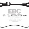 DP32178C EBC Brakes Redstuff Тормозные колодки MERCEDES-BENZ S, SL