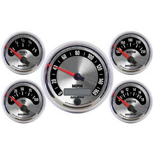 Прибор Kit Box Elec. Speedo &amp; Elec. Oil Press., Water Temp., Volt, and Fuel Level Kit Box Elec. Speedo & Elec. Oil Press., Water Temp., Volt, and Fuel Level