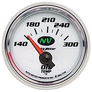 2-1/16" датчик температуры масла, 140- 300`F, SSE, NV AUTO METER #7348 Oil Temperature
