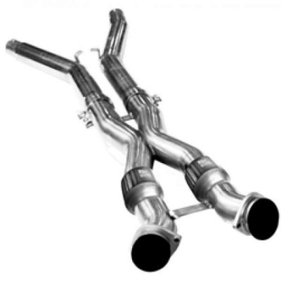 6609S-09 KOOKS HEADERS 3'' x 3'' Catted C6 2009+ X-Pipe made in Stainless Steel. Includes 3" x 2,5" Mid-Pipes. для: CHEVROLET CORVETT 2009-2012 Chevrolet Corvette C6 LS2/LS3 6.0L/6.2L