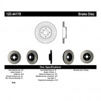 120.44178 Тормозные диски Premium TOYOTA перед