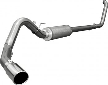 49-43008 Afe Power Полная выхлопная система Turbo-Back 4.0" Ford Excursion 00-03 V8-7.3L 