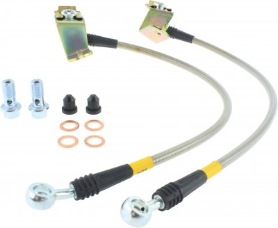 950.63502 STOP TECH армированные тормозные шланги задние CHRYSLER, 300, DODGE CHARGER Задние