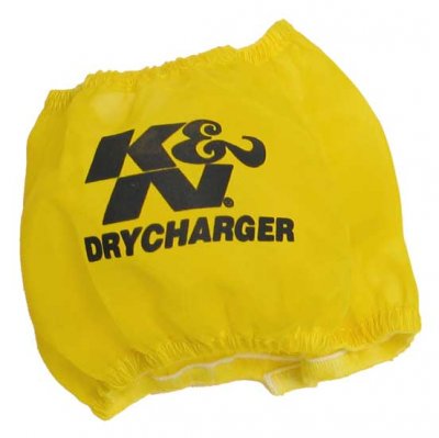 RF-1028DY K&amp;N Чехол фильтра DRYCHARGER для RF-1028, жёлтый PreCharger ® - K&N PreCharger является специально разработанным фильтром для того чтобы продлить интервал обслуживания K&N фильтра, при использование в очень пыльных условиях.