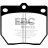 DP273 EBC Brakes Ultimax2 Тормозные колодки перед  DATSUN 240C, 240Z, 260C, 260Z, 280C, Bluebird, Laurel; NISSAN 240C, 240Z, 260C, 260Z, 280C, Bluebird, Laurel, Skyline, Sunny; TOYOTA Corona, Cressida, Crown