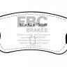 DP147  EBC Brakes Ultimax2 Тормозные колодки зад. CHRYSLER 180