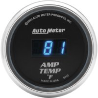 2" DIGITAL AMPLIFIER TEMP, 0-250`F AUTO METER #6392