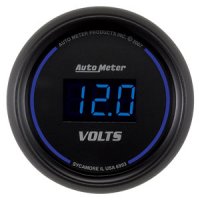 2-1/16" Вольтметр, 8-18V DIGITAL, BLACK AUTO METER #6993